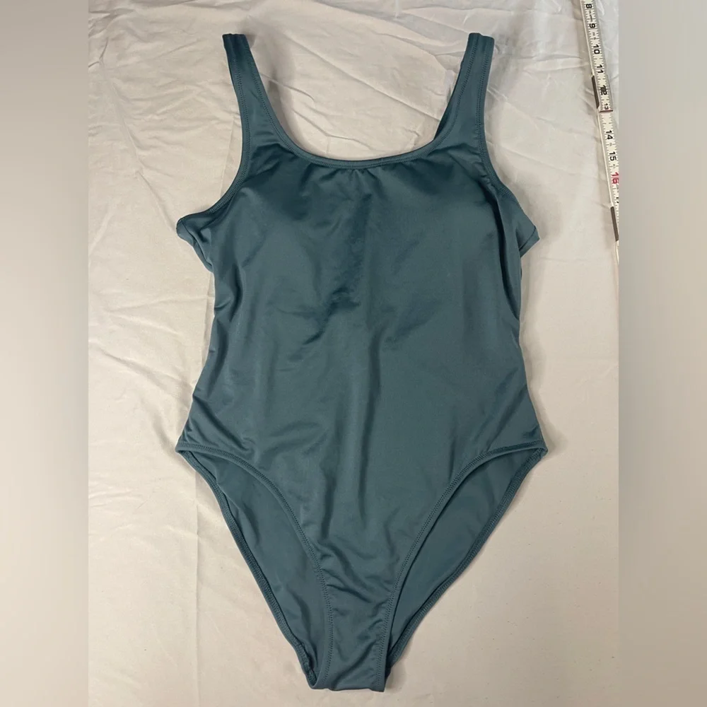 PINK Victoria's Secret Teal One Piece Swimsuit